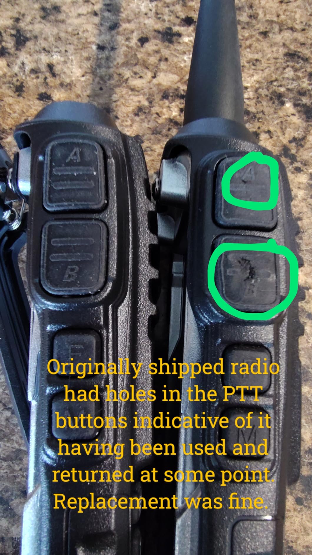 BTECH GMRS-V2 5W 200 Fully Customizable Channels GMRS Two-Way Radio. USB-C Charging, IP54 Weatherproof, Repeater Compatible, Dual Band Scanning (VHF/UHF), FM Radio, & NOAA Weather Broadcast Receiver customer photo 1