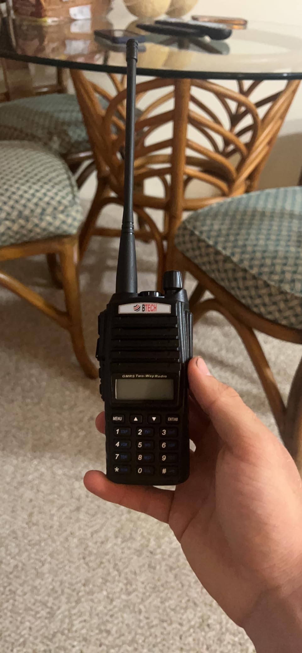 BTECH GMRS-V2 5W 200 Fully Customizable Channels GMRS Two-Way Radio. USB-C Charging, IP54 Weatherproof, Repeater Compatible, Dual Band Scanning (VHF/UHF), FM Radio, & NOAA Weather Broadcast Receiver customer photo 2
