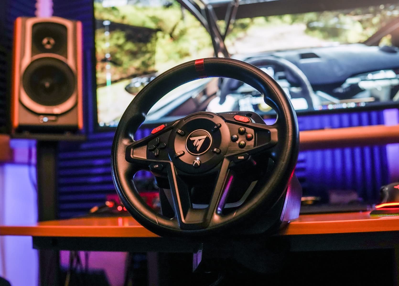 Thrustmaster T128 X Force Feedback Racing Wheel & Pedal Set - XBOX & PC customer photo 2