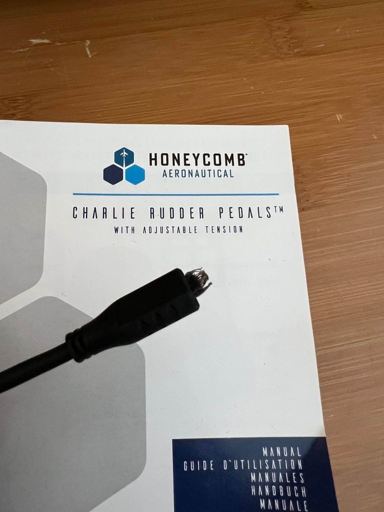 Honeycomb Aeronautical Charlie Rudder Pedals - PC- Realistic and Immersive Flight Experience - Left and Right Toe Brake Axis - Adjustable Feet Angles customer photo 2