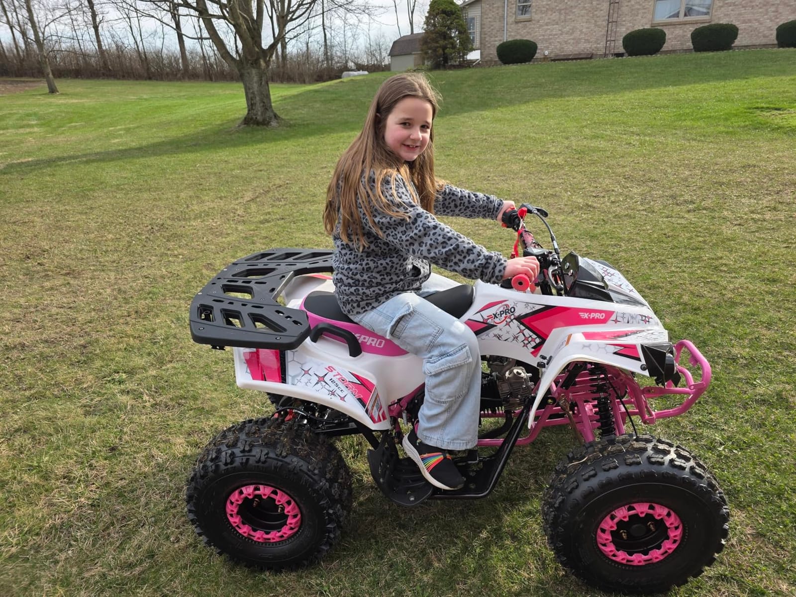 X-PRO 125cc ATV 4 Wheels Quad 125 ATV Quads, Big 19