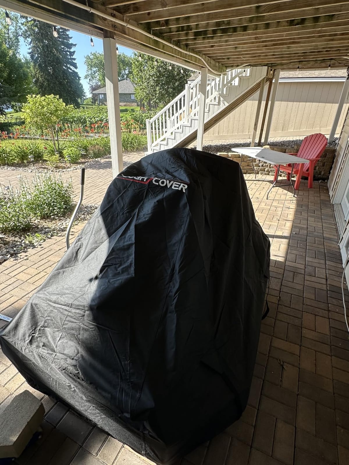Tough Cover Zero-Turn Mower Cover, Extreme 600D, Waterproof, Black customer photo 2