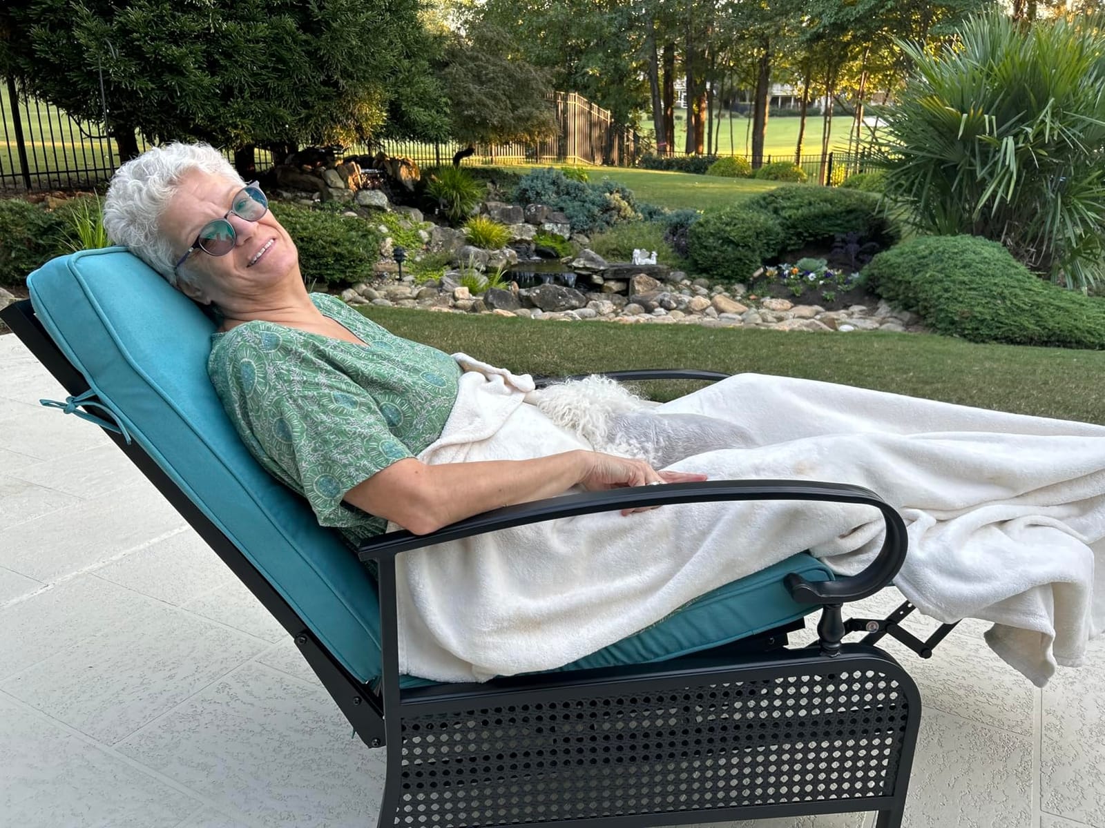 Kozyard Adjustable Outdoor Reclining Lounge Chair customer photo 1
