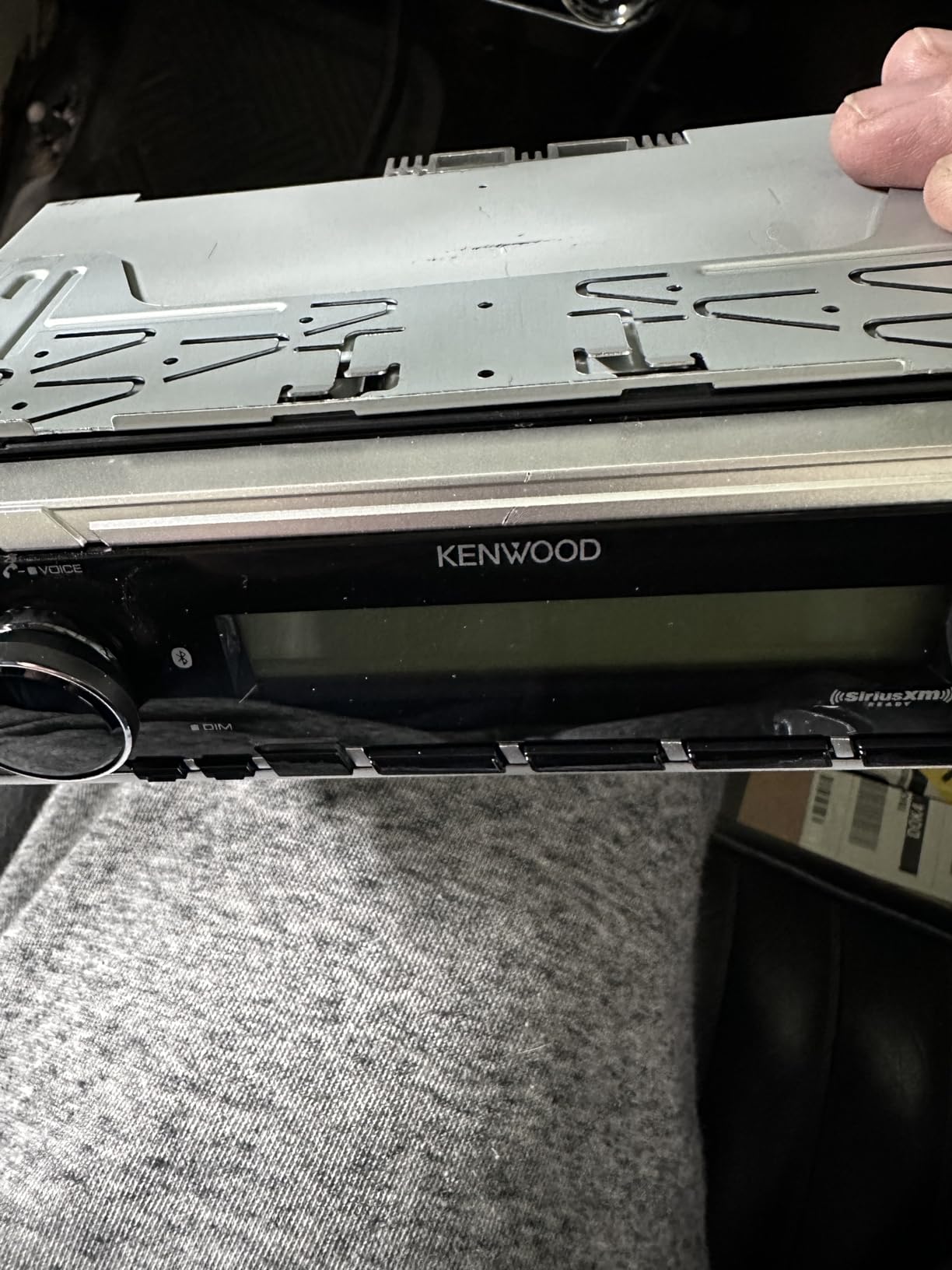 KENWOOD KMR-M332BT Car & Marine Stereo - Single Din, Bluetooth Audio, USB MP3, Aux in, AM FM Radio SiriusXM Ready, Weatherproof, Multi Color Illumination customer photo 2
