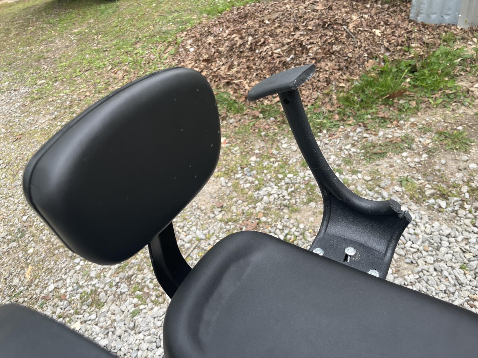 2026 Rear Child Bike Seat,Kids Seat for Adult Bike, Toddlers Rear Mount Bike seat Design for Children Aged 2 to 8 Years Old, Rear Frame Mounted Baby Bike Seats Kids Safety Upgrade customer photo 2