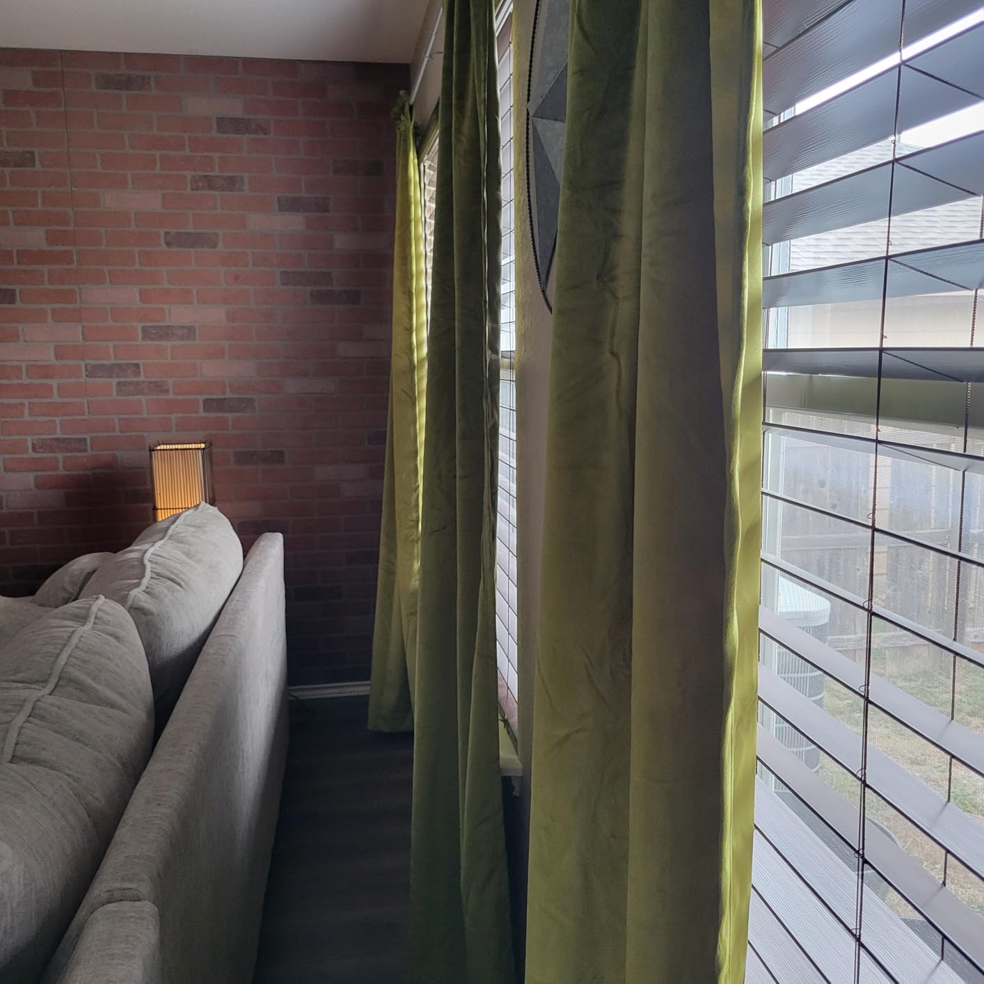 Roslynwood Purple Orchid Velvet Curtains W52 x L84 inches Long, 2 Panels customer photo 2