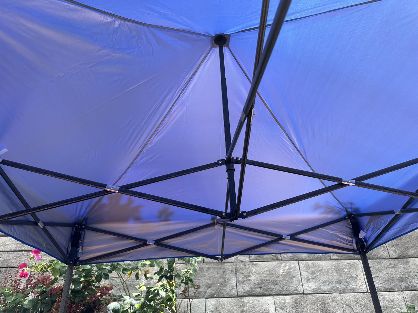COBIZI 10x20 Heavy Duty Pop Up Canopy Tent with 6 Sidewalls Thicken Frame, Commercial Easy Up Outdoor Wedding Party Tents, All Season Waterproof Windproof with Stakes Sandbags Ropes Roller Bag, White customer photo 1