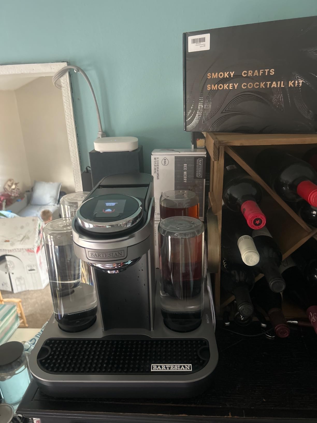Bartesian Professional Cocktail Maker - 5-Bottle, Lockable Design customer photo 2