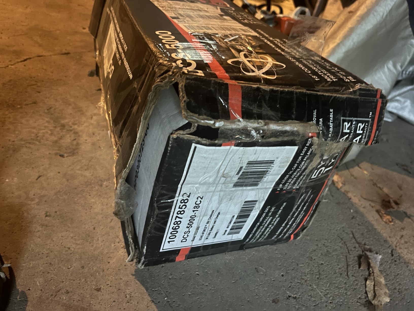 ECHO DCS-5000 Battery Rear Handle Chainsaw w/ 18
