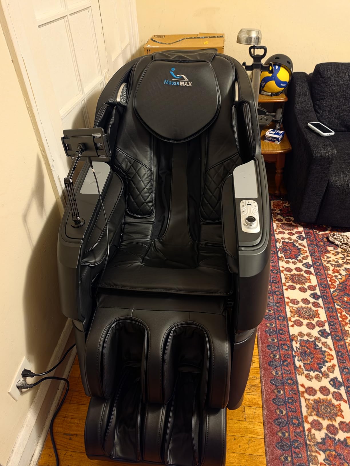 MassaMAX 2026 4D Massage Chair, Full Body Recliner with OTA Cloud Tech, Deep Yoga Stretch, 27 Auto Modes, 55