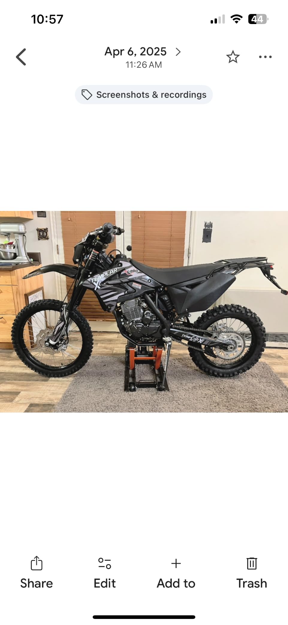 X-PRO Templar X 250cc 6 Speed Dirt Bike with Zongshen Engine Pit Bike Gas Dirt Bikes Adult Pitbike, Big 21