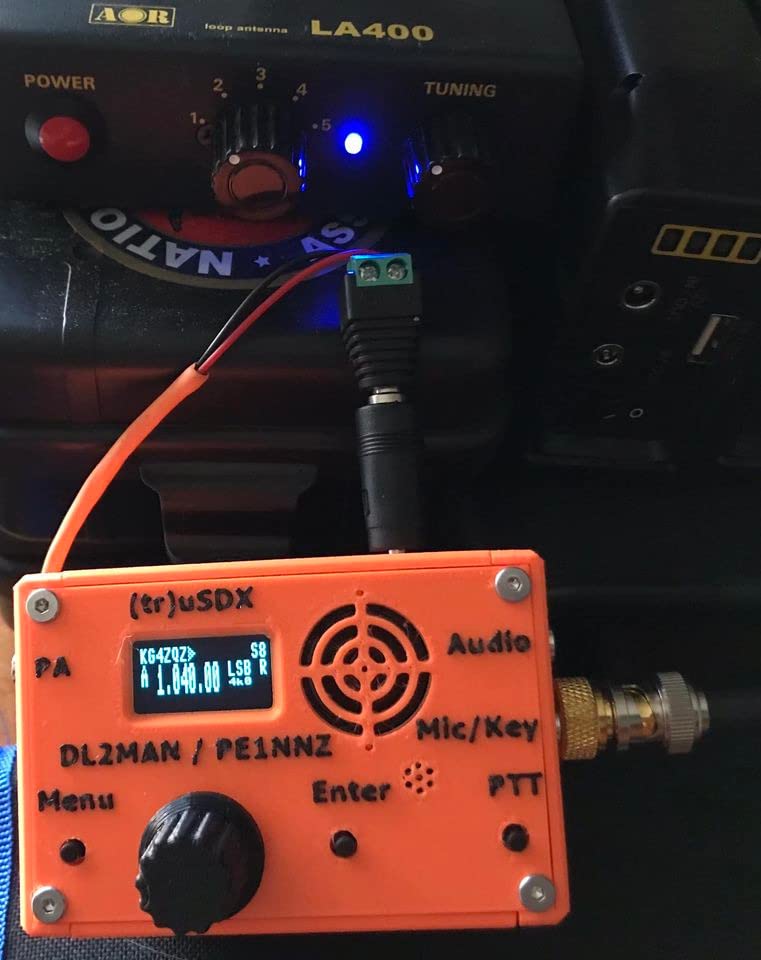 Malahit tr usdx transceiver 5-Band usdx Multimode QRP Assembled with case by PE1NNZ and DL2MAN customer photo 1