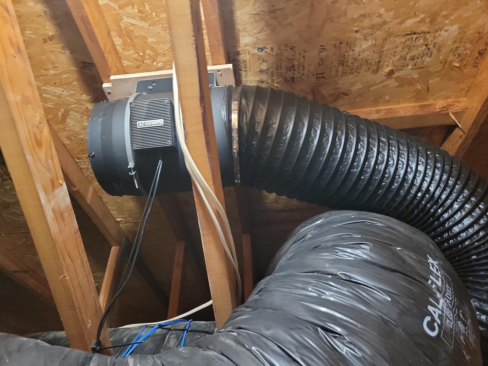 AC Infinity CLOUDWAY S10, Whole House Fan with Wireless Speed Controller customer photo 2