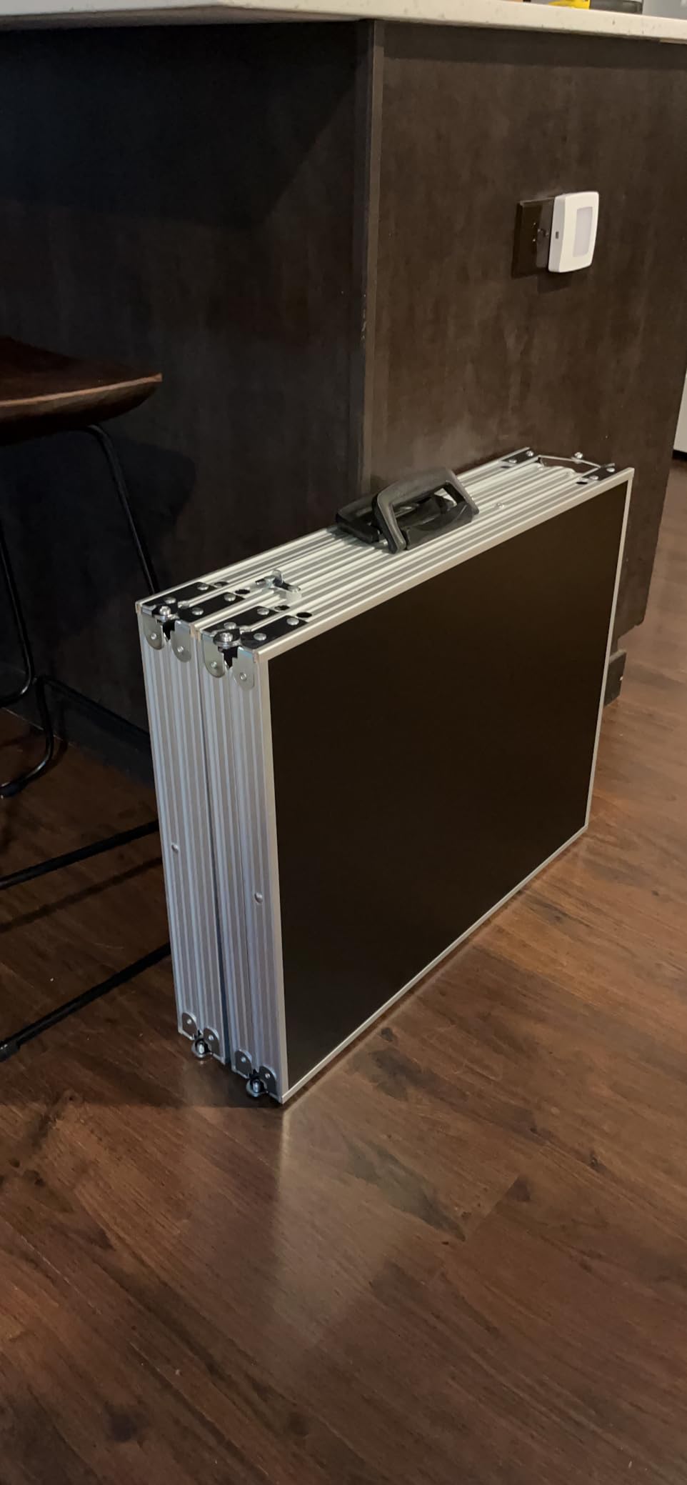 8-Foot Regulation Length Folding Table w/Optional Cup Holes, LED Lights, Custom Graphic (Choose Your Model) customer photo 1