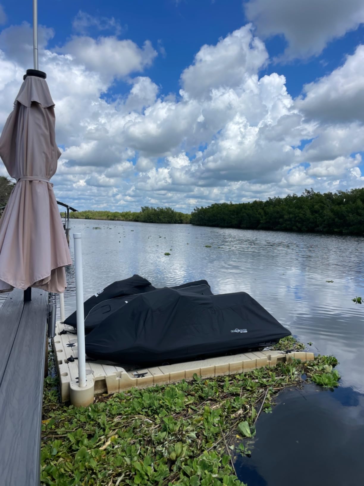 Oceansouth Yamaha EX Deluxe Jet Ski Cover – Custom Fit PWC Cover – Trailerable & Storage – Waterproof, UV Resistant, Breathable Marine Fabric customer photo 2