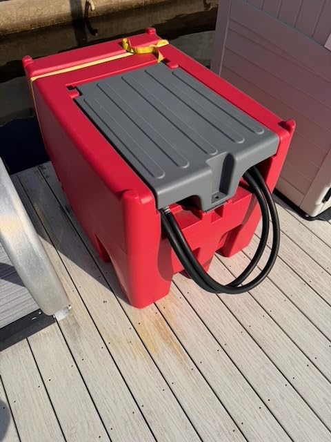 VEVOR Portable Diesel Tank, 116 Gallon, Black customer photo 2