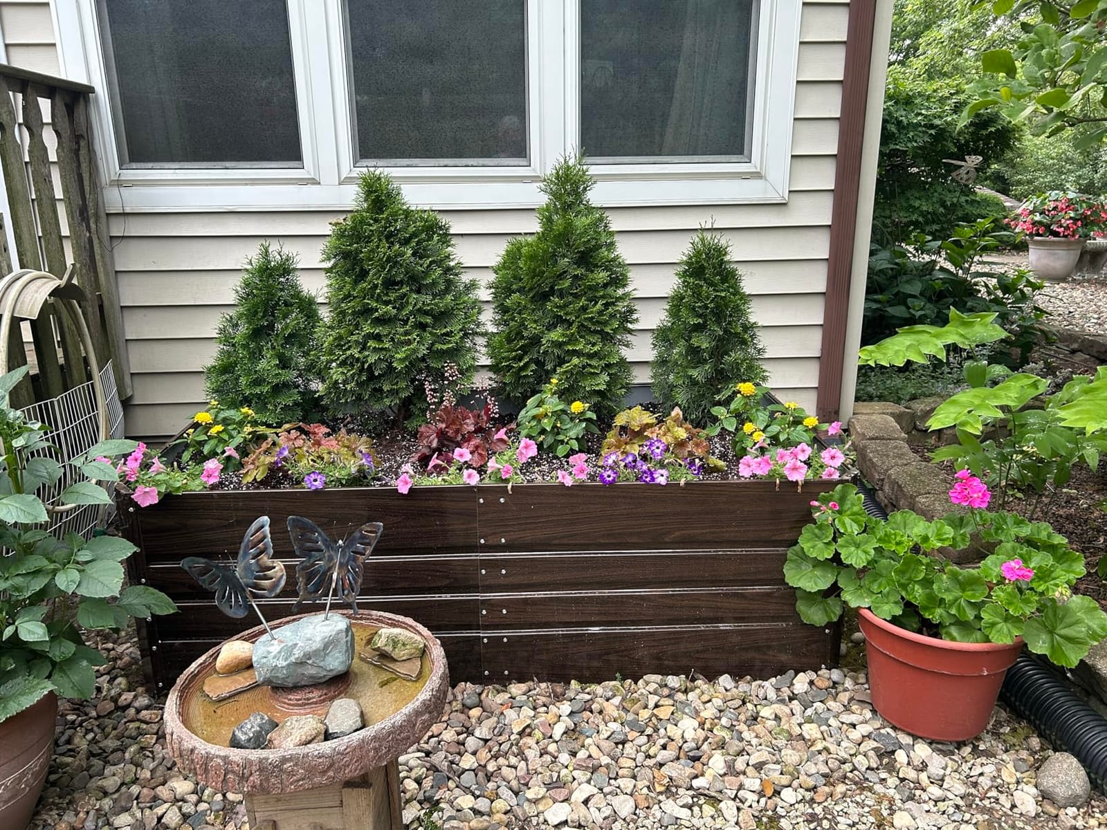 SnugNiture Galvanized Raised Garden Bed 8x4x2FT Outdoor Large Metal Planter Box Steel Kit for Planting Vegetables, Flowers customer photo 1