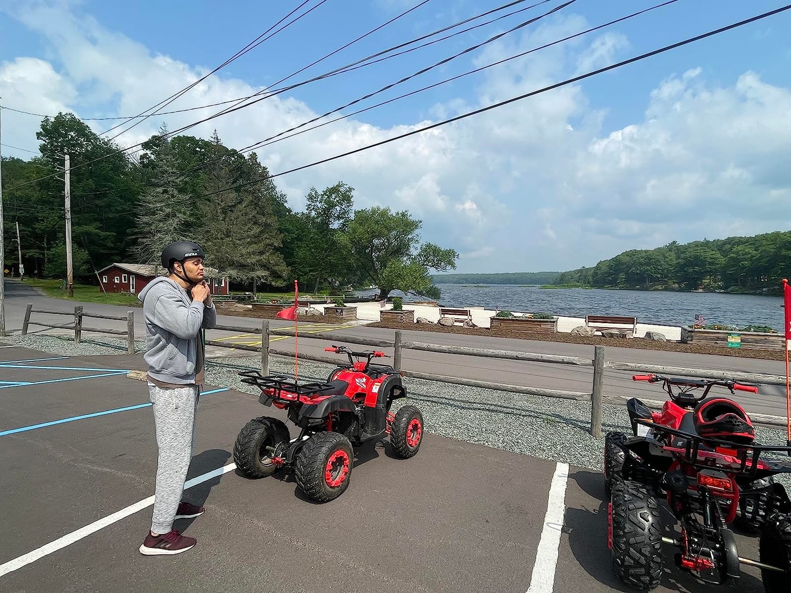 X-PRO Panther 200 Sports ATV with LED Headlights Automatic Transmission with Reverse, Big 23