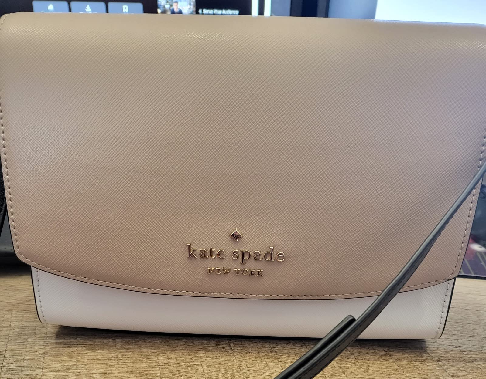kate spade new york Carson Saffiano Leather Convertible Crossbody customer photo 2