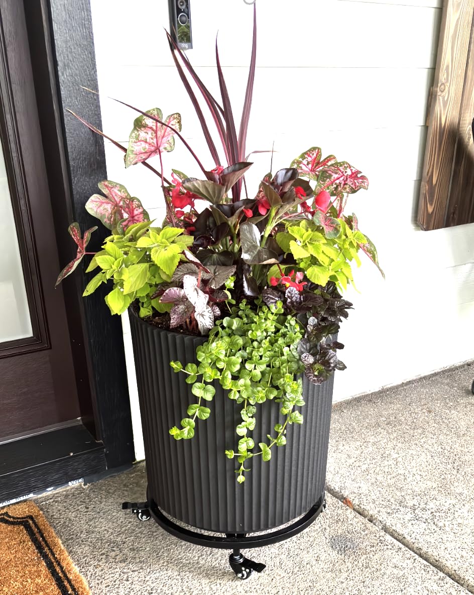 Veradek Demi Series Planter - Large Round Outdoor Planter customer photo 2