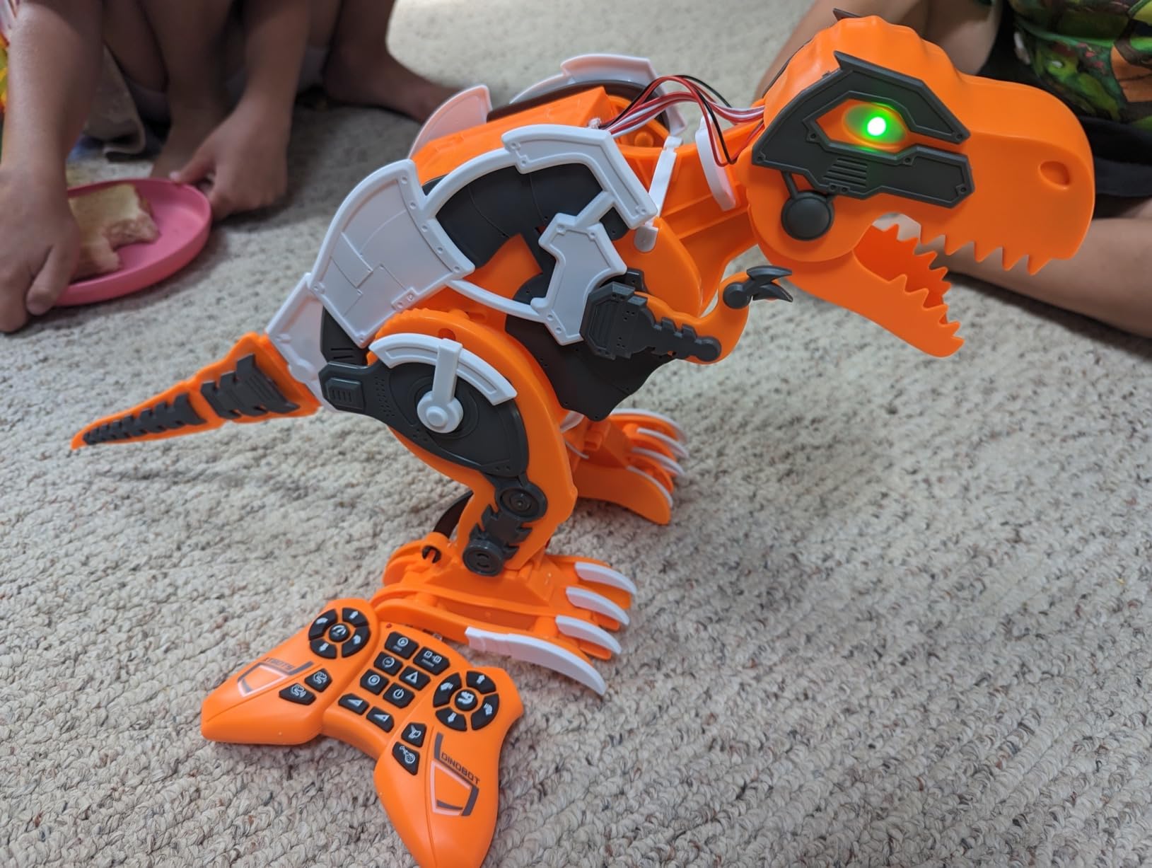 Thames & Kosmos Code+Control Dinosaur Robot REX Robotics & Engineering STEM Kit | Build & Program a Robotic T. Rex | Includes Sensor, Motor, Lights & Sounds | No App Required | Ages 8+ customer photo 1