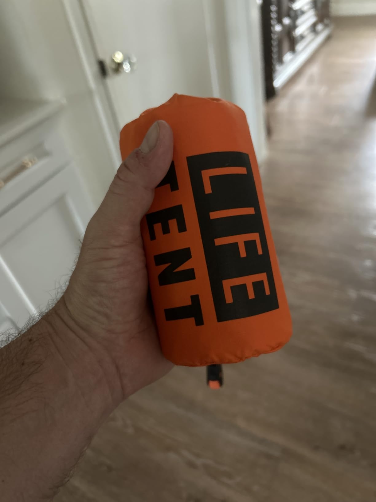 Go Time Gear Survival Life Tent • 2 Person Mylar Emergency Shelter Tube Tent + Paracord • All-Weather Protection for Camping, Hiking, & Survival Kits • Includes Emergency Whistle customer photo 1