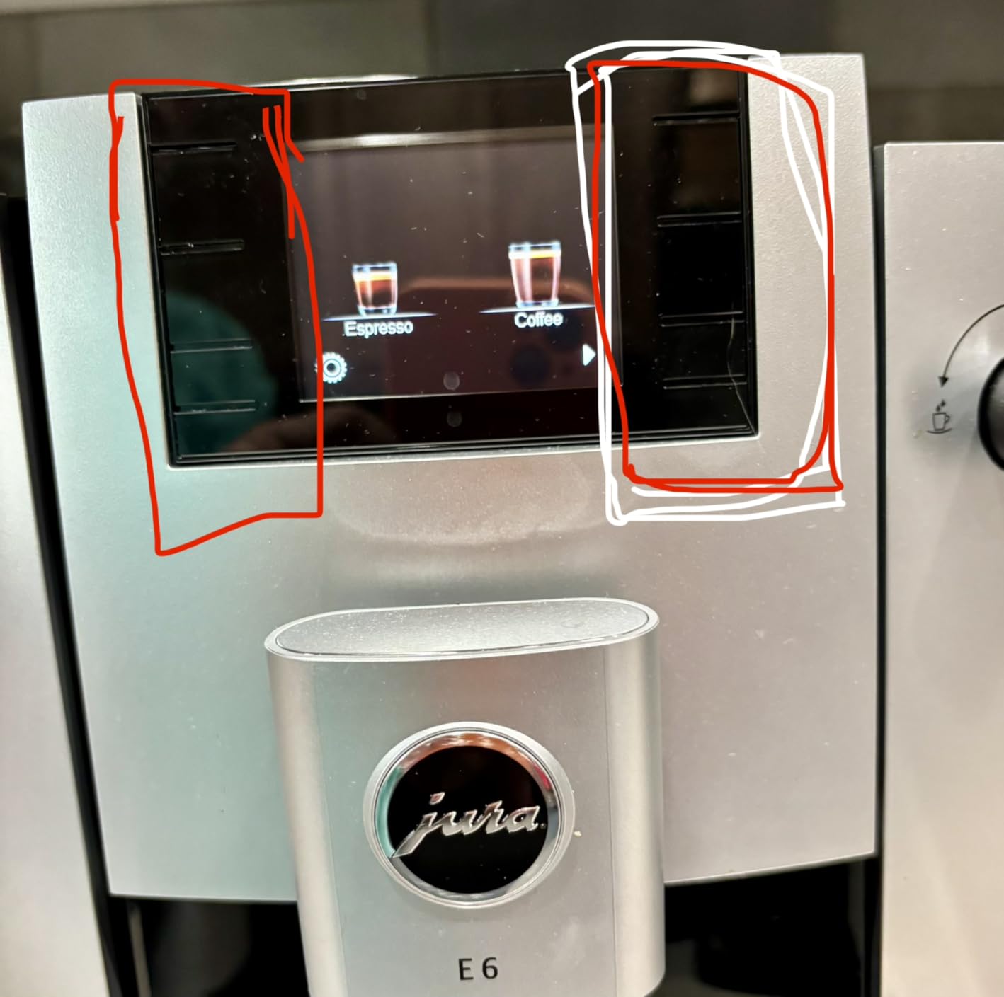 Jura E6 Platinum 15465 customer photo 2