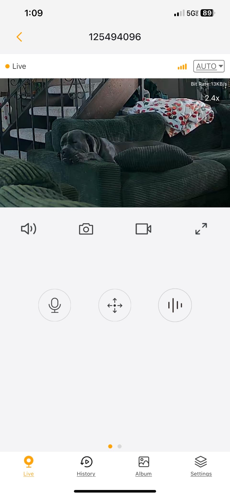 ARENTI 4MP Pet Camera P2Q, 5G WiFi 6 Indoor Security Camera, Free Phone App customer photo 2