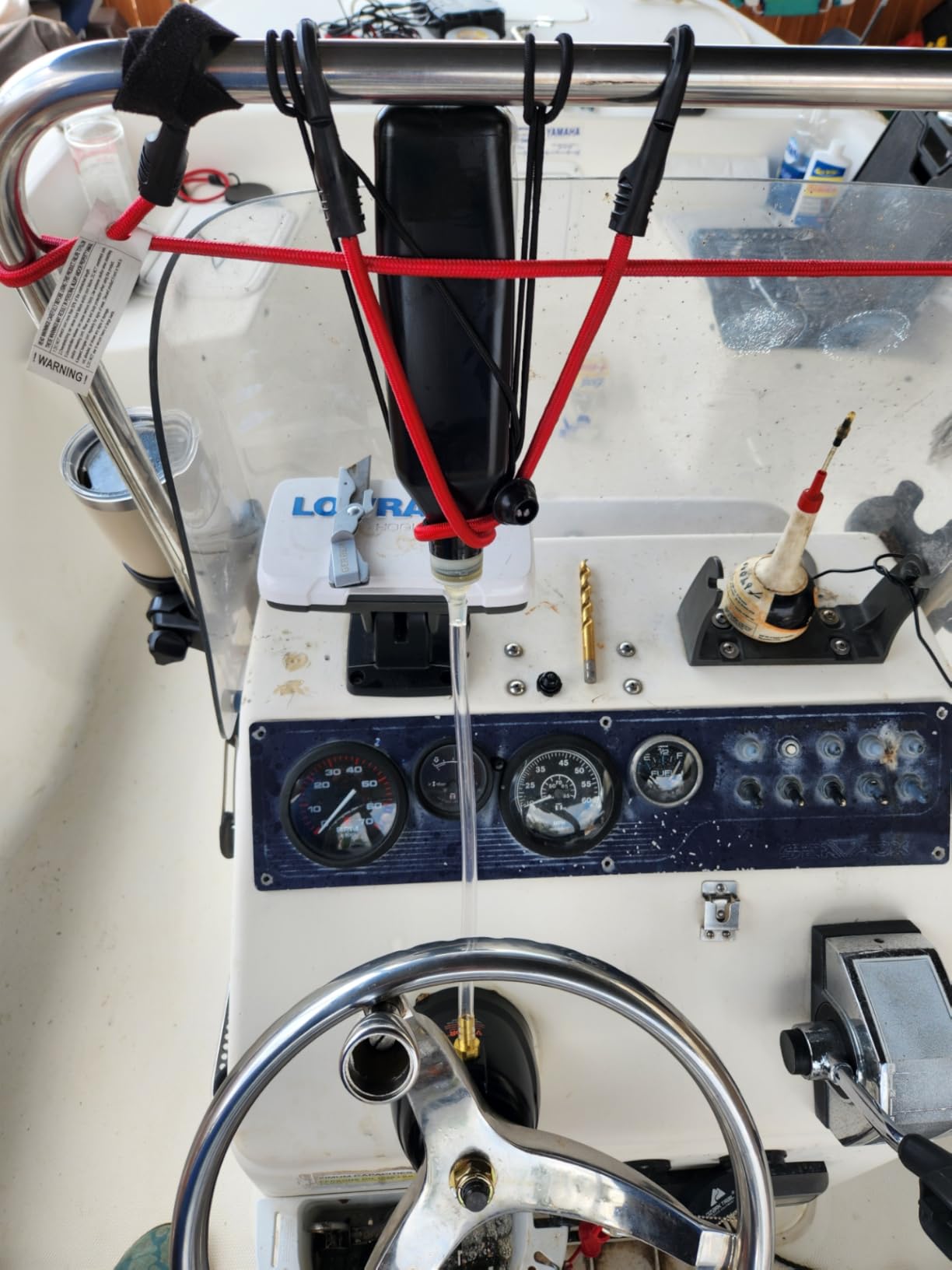VEVOR Hydraulic Steering Kit 150HP Hydraulic Outboard Steering System 20 ft customer photo 2