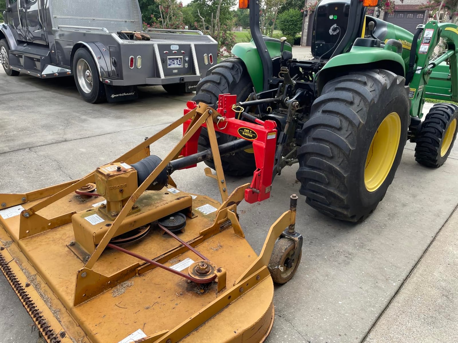 SpeeCo 3-Point Tractor Quick Hitch, Category 1, Red customer photo 1