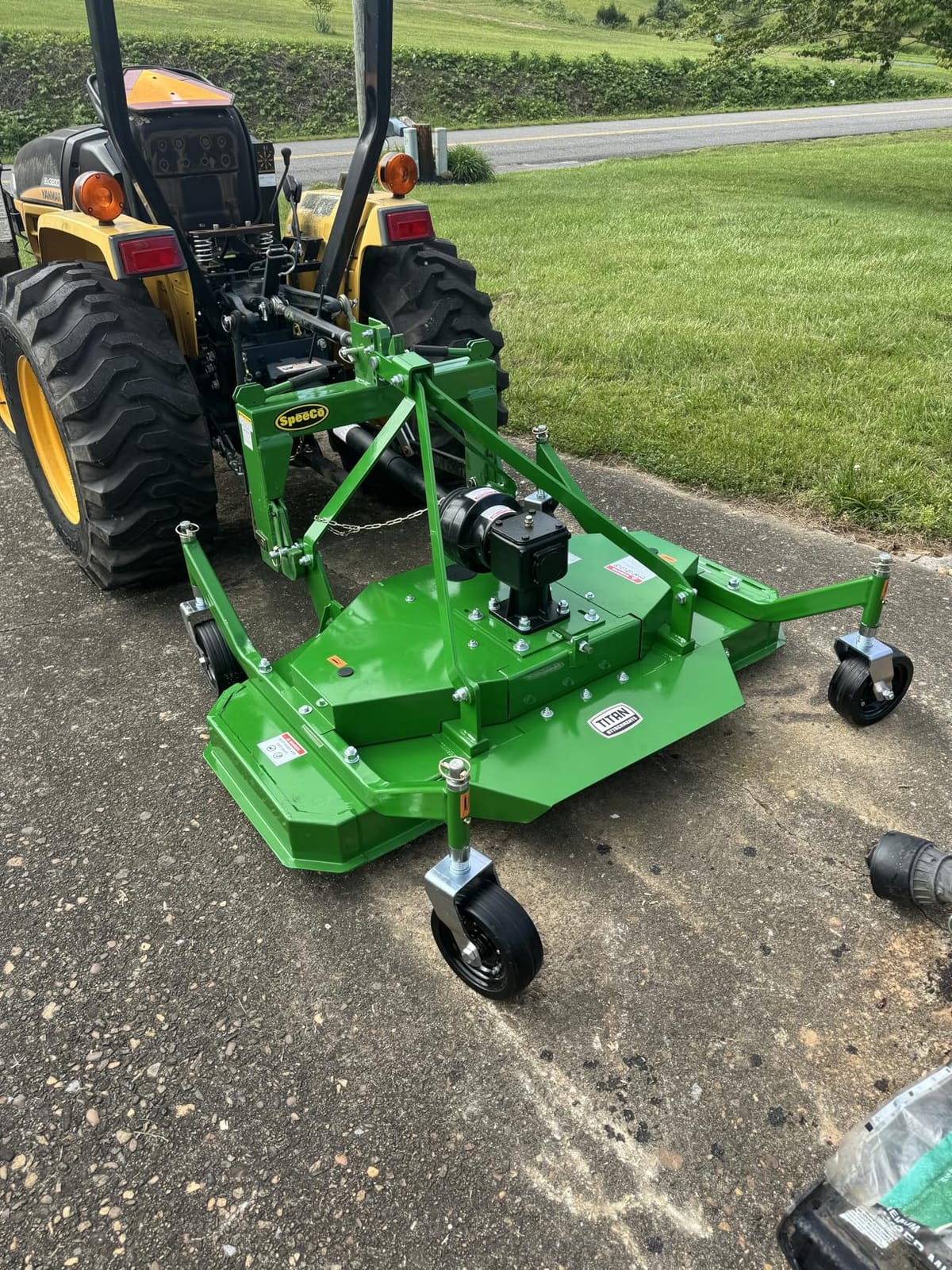 SpeeCo 3-Point Tractor Quick Hitch, Category 1, Red customer photo 2