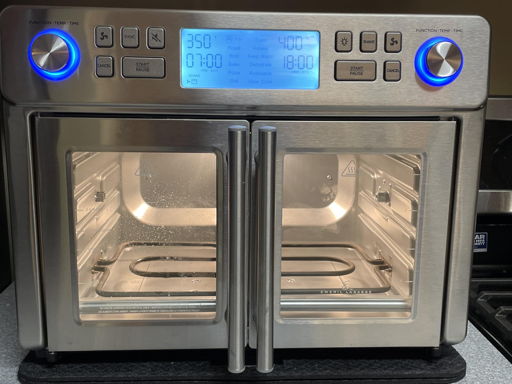 Emeril Lagasse Dual Zone Technology 25QT Air Fryer Oven customer photo 1