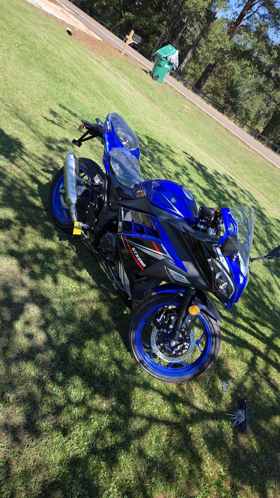 HHH 250cc Street Bike GTX 250 EFI Motorcycle Fuel Injection Manual 6 Speed for Adult and Youth (Red) customer photo 2