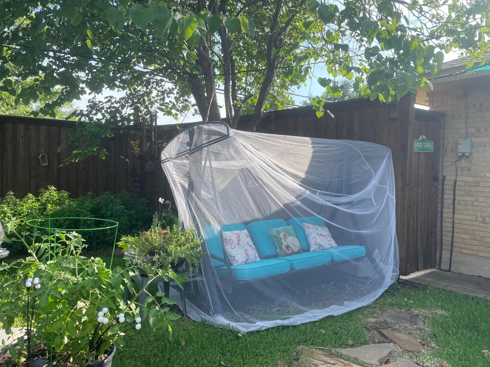 Sublaga Mosquito Net for Bed, Large White Bed Canopy for Girls, Hanging Bed Net, Ideal for Bedroom Decorative, Travel with Storage Bag (Round) customer photo 2
