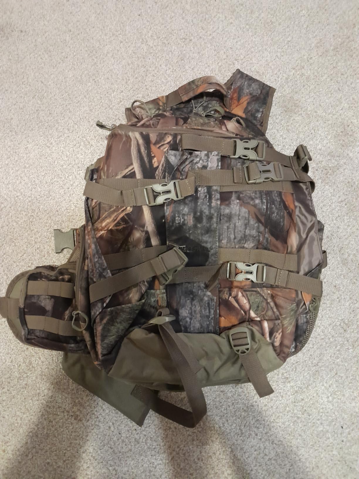 Large Hunting Backpack with padded weapon for Bow Rifle Hunting Gear40L | Rain Cover Included,Silent Fabric,Rifle Bow Carry System,Waterproof ,Versatile and roomy,Hunting gifts for men Hunting gear customer photo 1