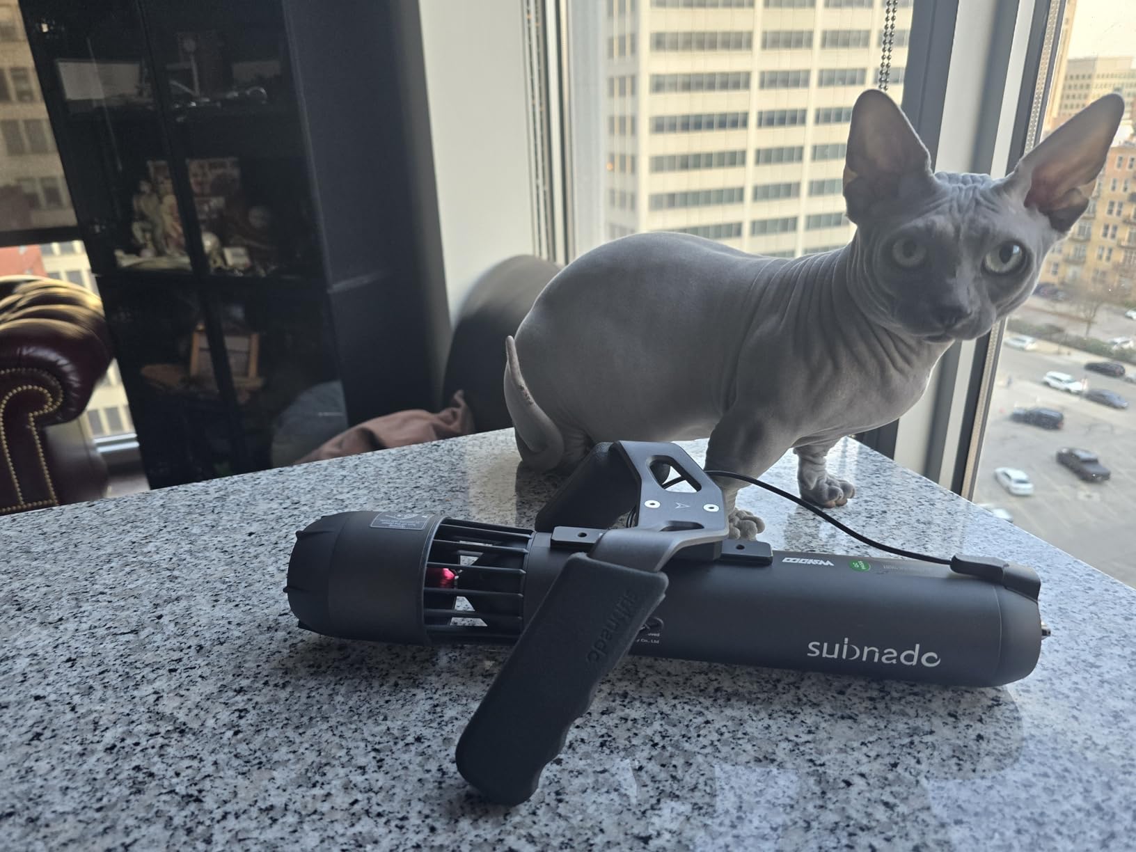 Waydoo Subnado Underwater Scooter Main Unit, Gray/Red customer photo 1