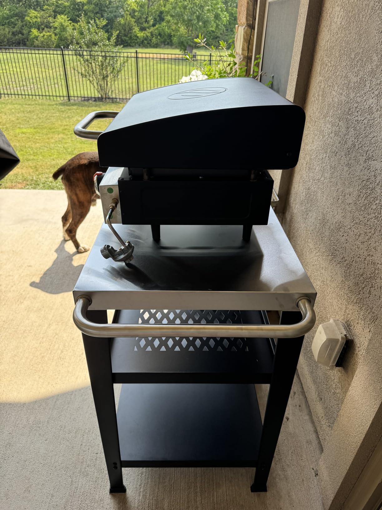 Royal Gourmet PC3404S Movable 3-Shelf Grill Table, Stainless Steel Tabletop customer photo 1