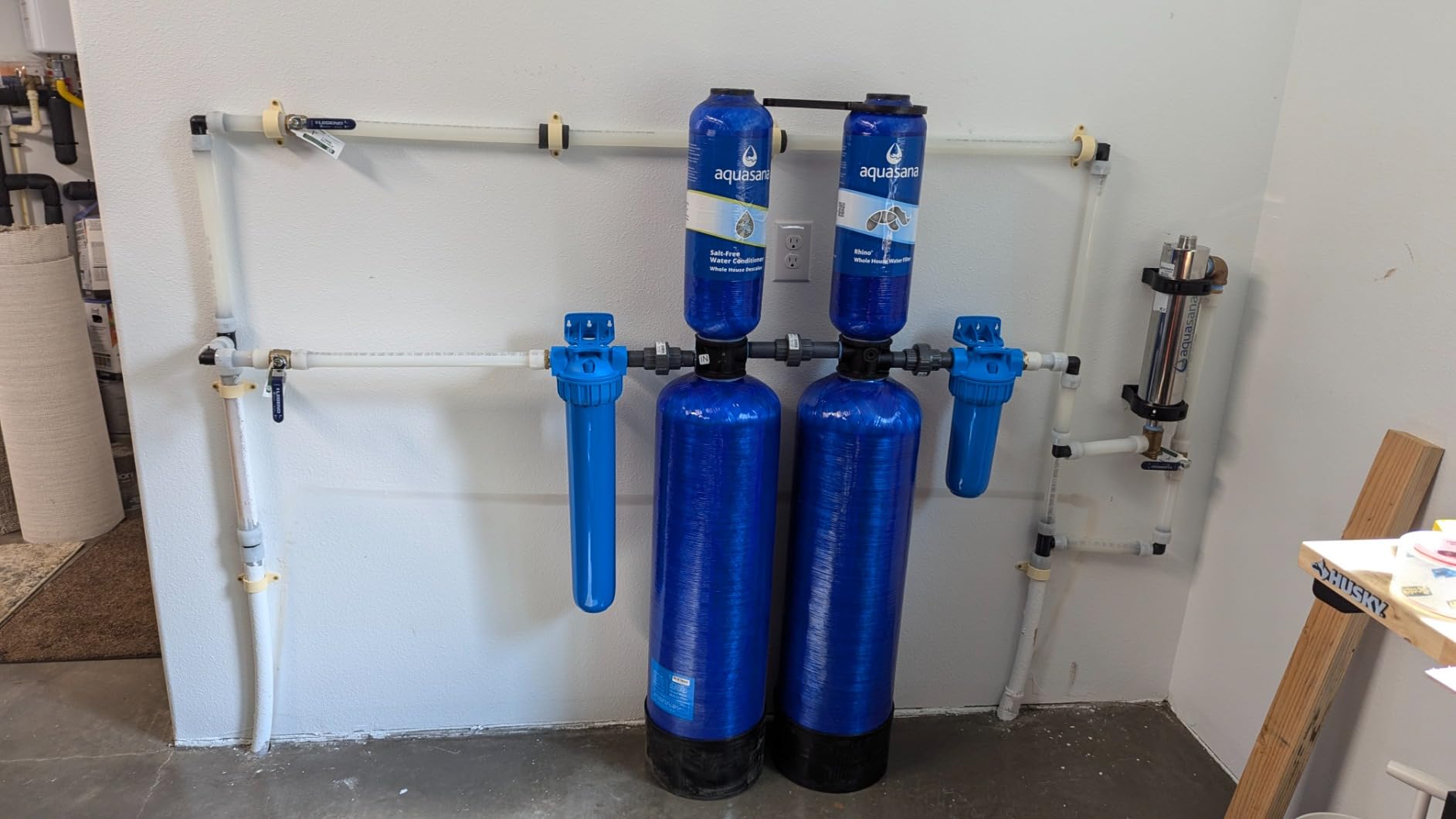 Aquasana Max Flow Whole House Water Filter | Carbon & KDF | WH-1010-CT-LM customer photo 1