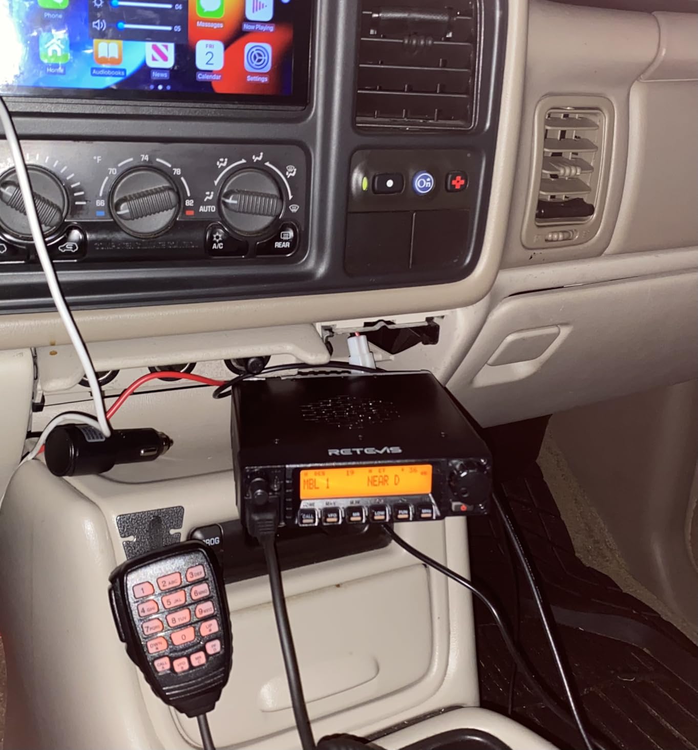 Retevis RA87 GMRS Mobile Radio, High Power Mobile Transceiver Base Station customer photo 2