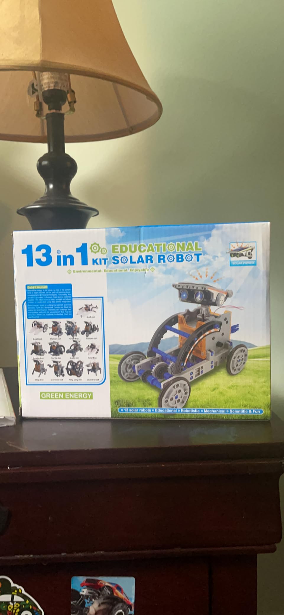 STEM 13-in-1 Education Solar Power Robots Toys for Boys Age 8+ , Educational Toy DIY Science Kits for Kids, Building Experiment Robotics Set Birthday Gifts for 8+ years old boys and girls . customer photo 1