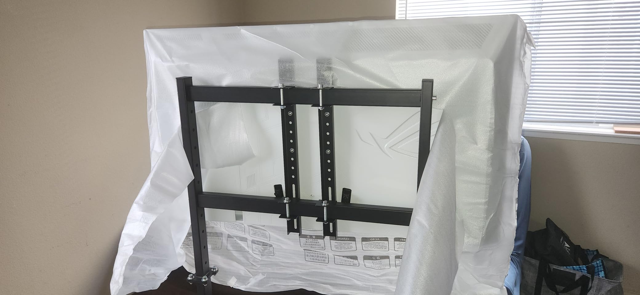Marada Racing Cockpit Monitor Stand for 24-60 Inch Sim Monitor Frame customer photo 2