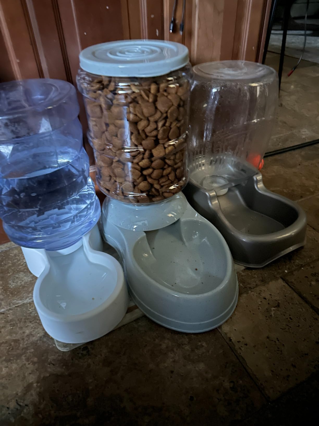 Kenond 11L Gravity Automatic Dog Feeder, Dog Food Dispenser for Large Breed customer photo 2