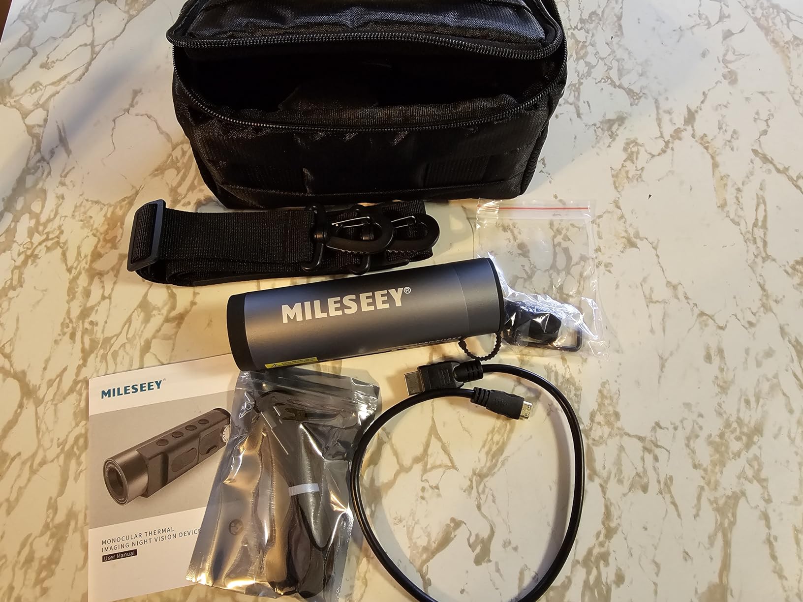 MiLESEEY Thermal Monocular T-Recon Scout, TNV10 Aircraft Mg-Al Alloy Thermal Monocular, Handheld Thermal Imaging, Night Vision Imager customer photo 2