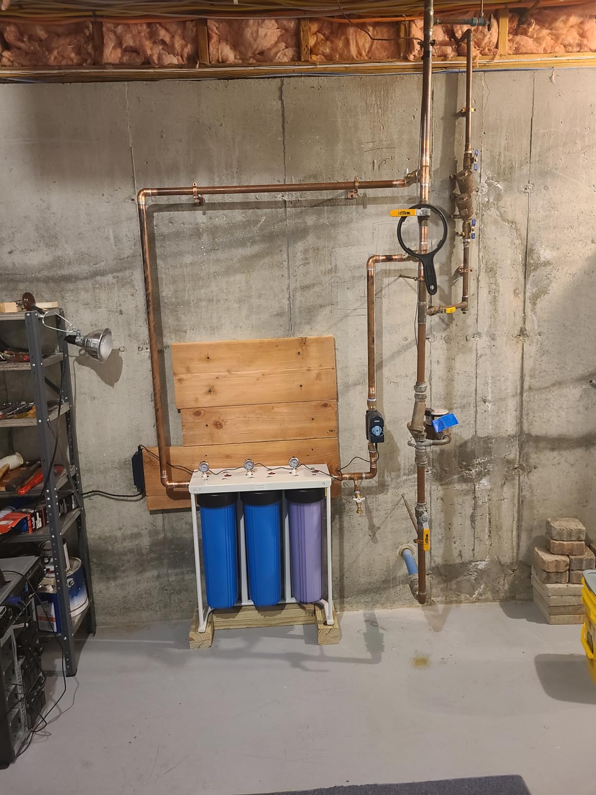 SimPure Whole House Water Filter System, 2 Stages Clear 10