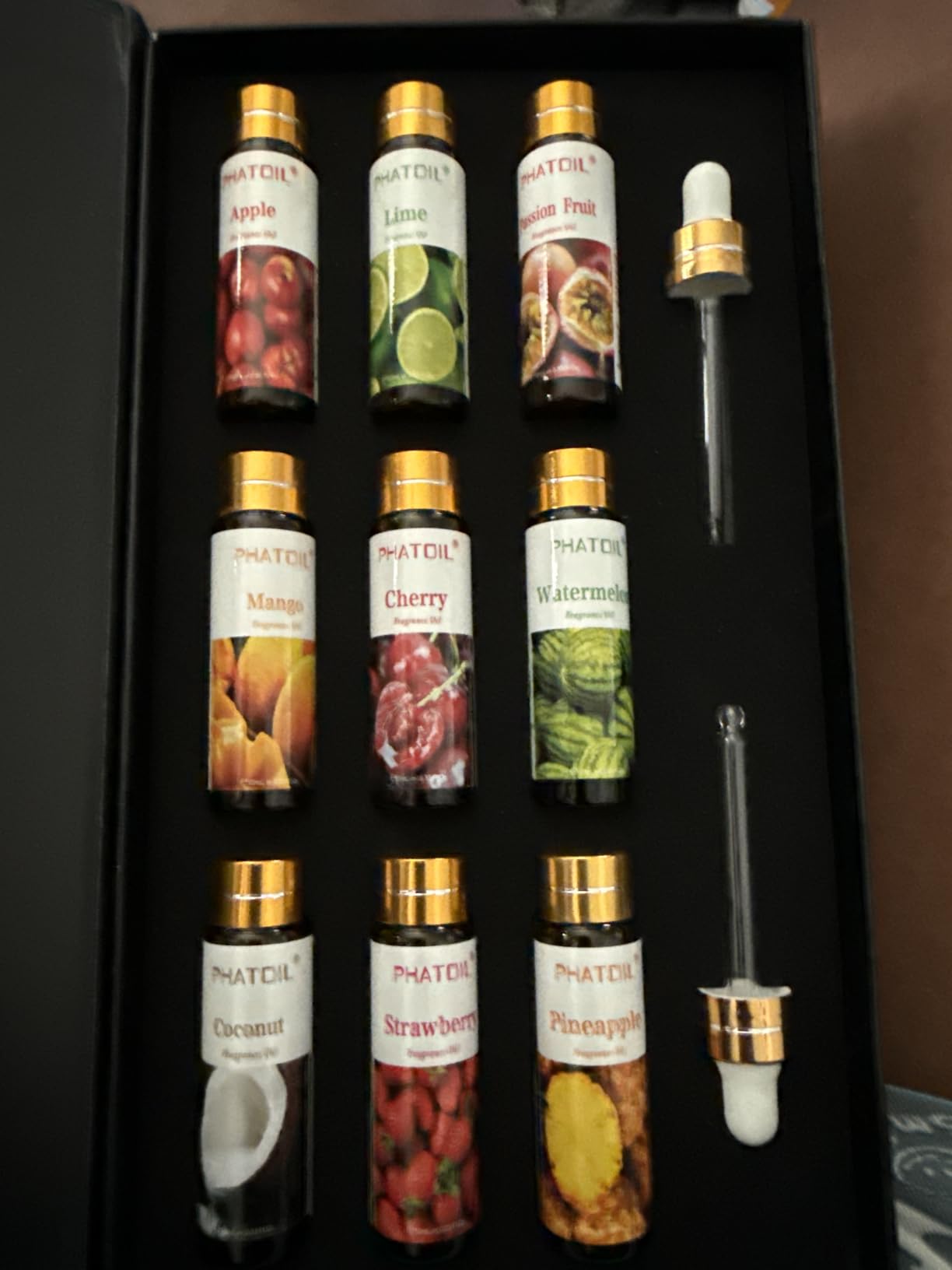PHATOIL Fruit Fragrance Oil Set for Diffusers for Home, Soap Candle Making customer photo 1