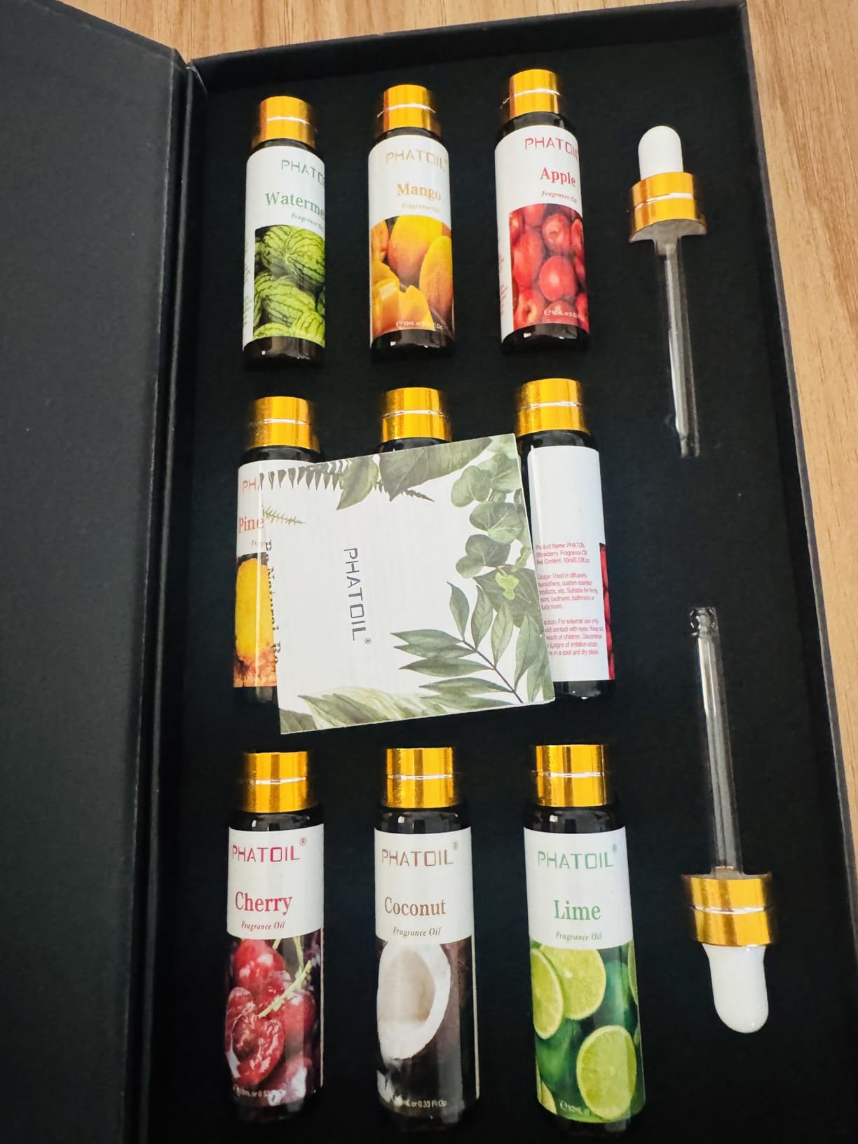 PHATOIL Fruit Fragrance Oil Set for Diffusers for Home, Soap Candle Making customer photo 2
