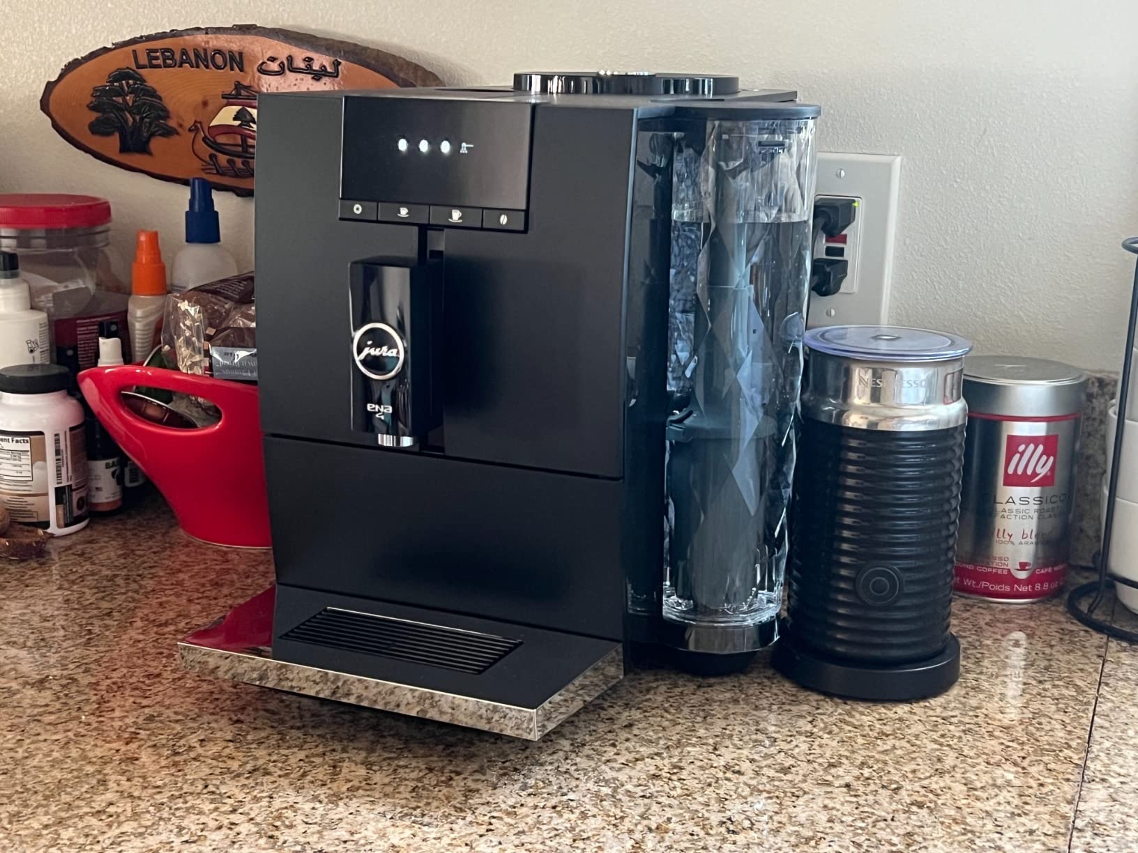Jura ENA 4 Full Nordic White Automatic Coffee Machine customer photo 2