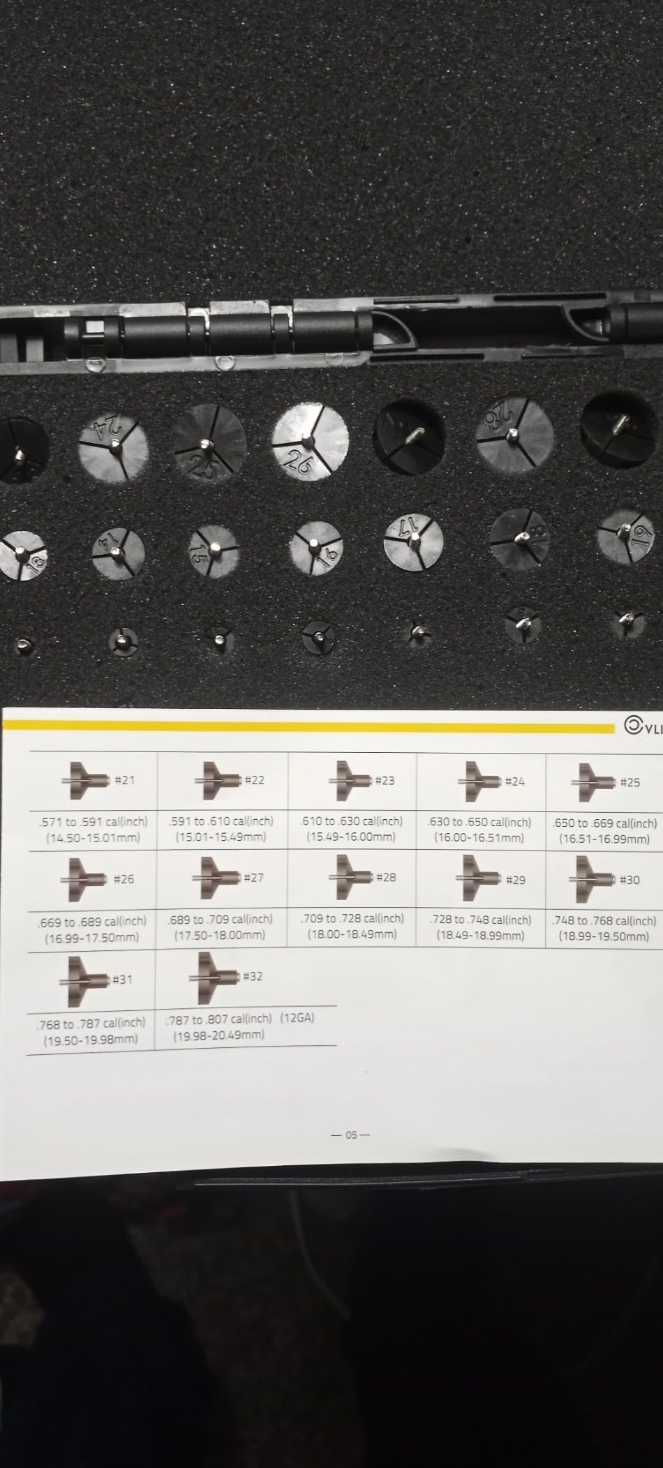 CVLIFE Professional Laser Bore Sight Kit with 32 Adapters fit 0.17 to 12GA Calibers, Bright Bore Sighter Laser with Button Switch, Powerful Support for Zeroing customer photo 2