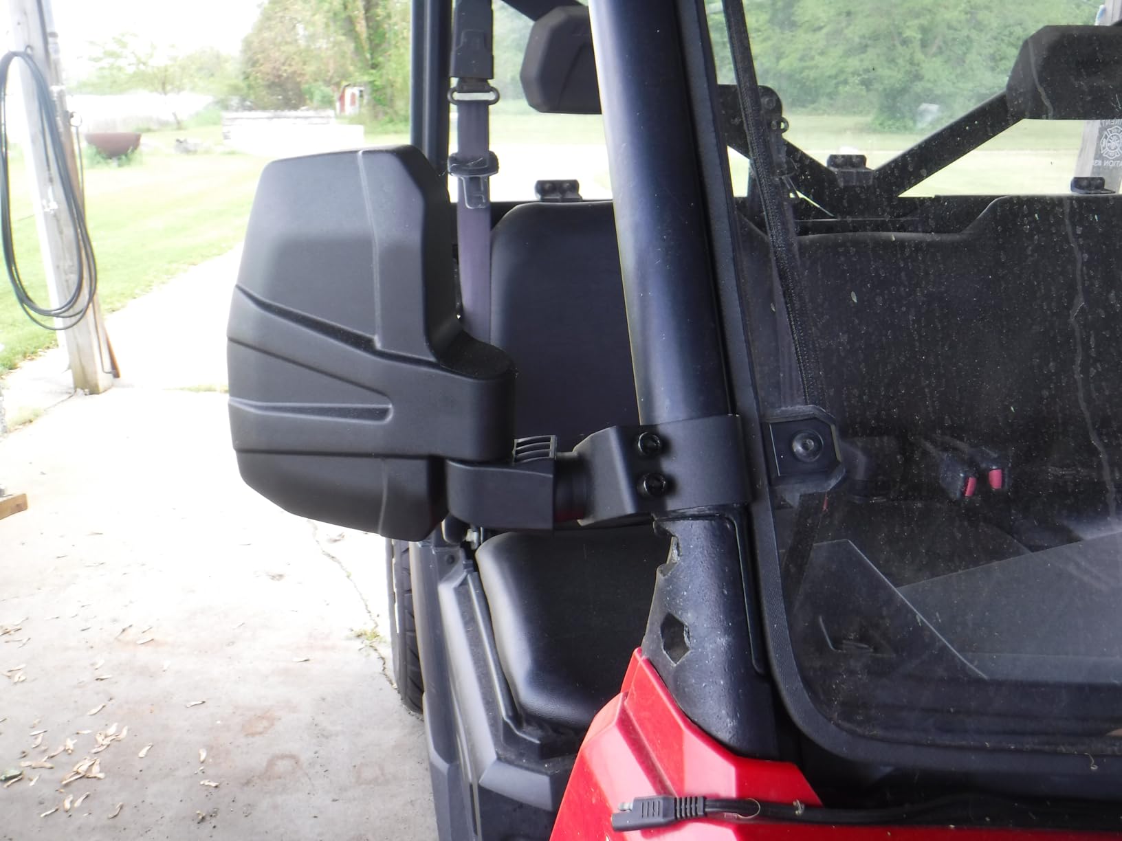 Ranger Side Mirrors,You No Longer Need to Adjust by Hand,Innovative Automatic Reset Function,New SHEJISI UTV Mirrors Compatible with Polaris Ranger General, Can Am Defender HD8 10, 2021-2026 Commander customer photo 1