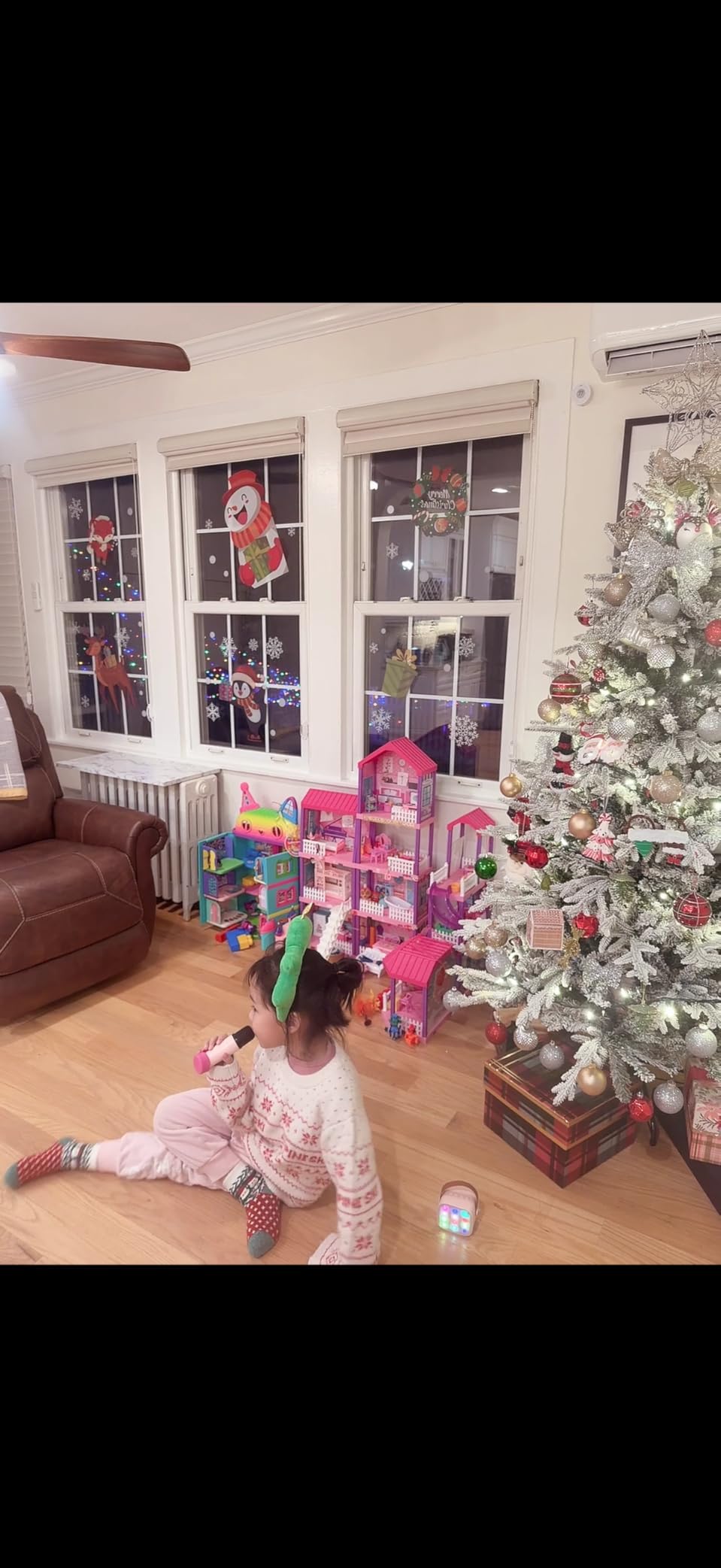 YLL Karaoke Machine for Kids,Birthday Gifts for Girls 3 4 5 6 7 8+Years Old customer photo 2